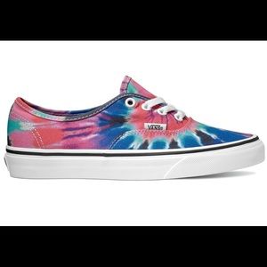 Womens’s Vans Authentic- Tie Dye/ True White 8.5